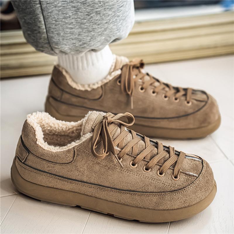 Men Women Winter Shoes Luxury Hot Warm Platform Casual Tennis Walking Outdoor Fashion Round Toe Comfortable Sneakers