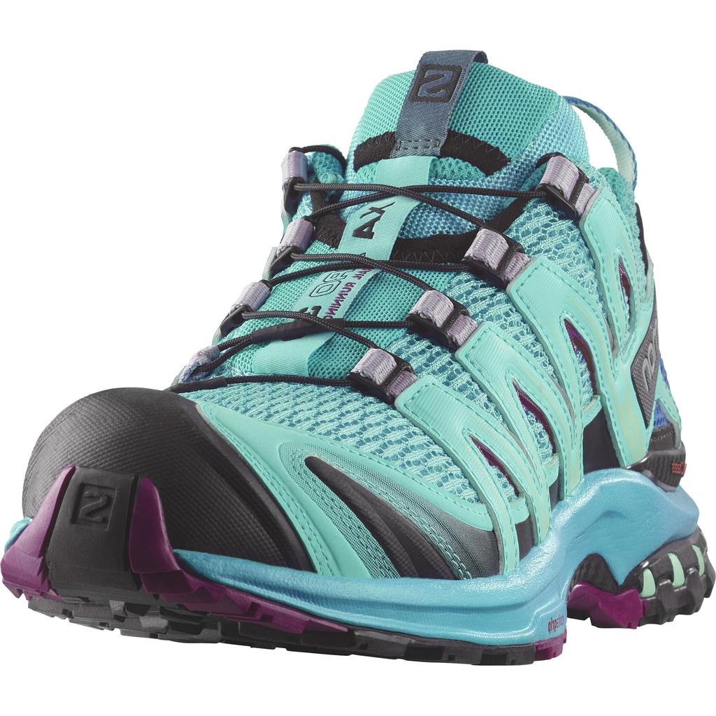 SALOMON Trail Running XA PRO 3D WOMEN (XA Pro 3D) Women's L40089600 Blue Curacao/Bluebird/Dark Purple. 24.0 Cm