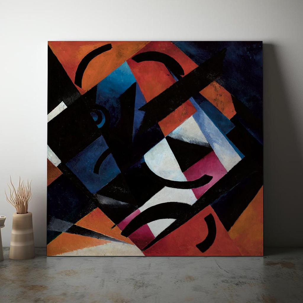 Canvas Painting Abstraction Alexandra Exter