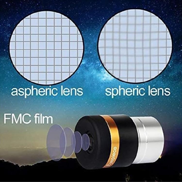 1,25" Teleskop-Okular 4mm/10mm/23mm Linse Astronomisches Teleskopzubehör