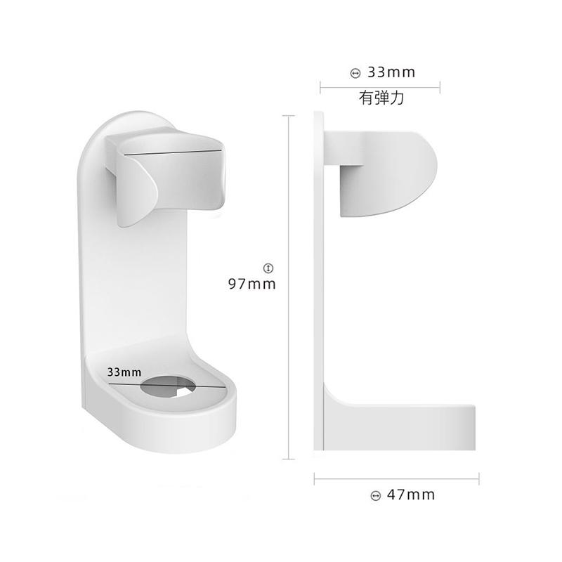 Nou Vânzare Fierbinte 1 buc Suport Raft Organizator Periuță de Dinți Electrică Montat pe Perete Economie Spațiu Accesorii Baie