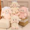 Fairy tale series animal dolls cute plush toys meow sheep meow rabbit doll throw pillow rag doll birthday gift
