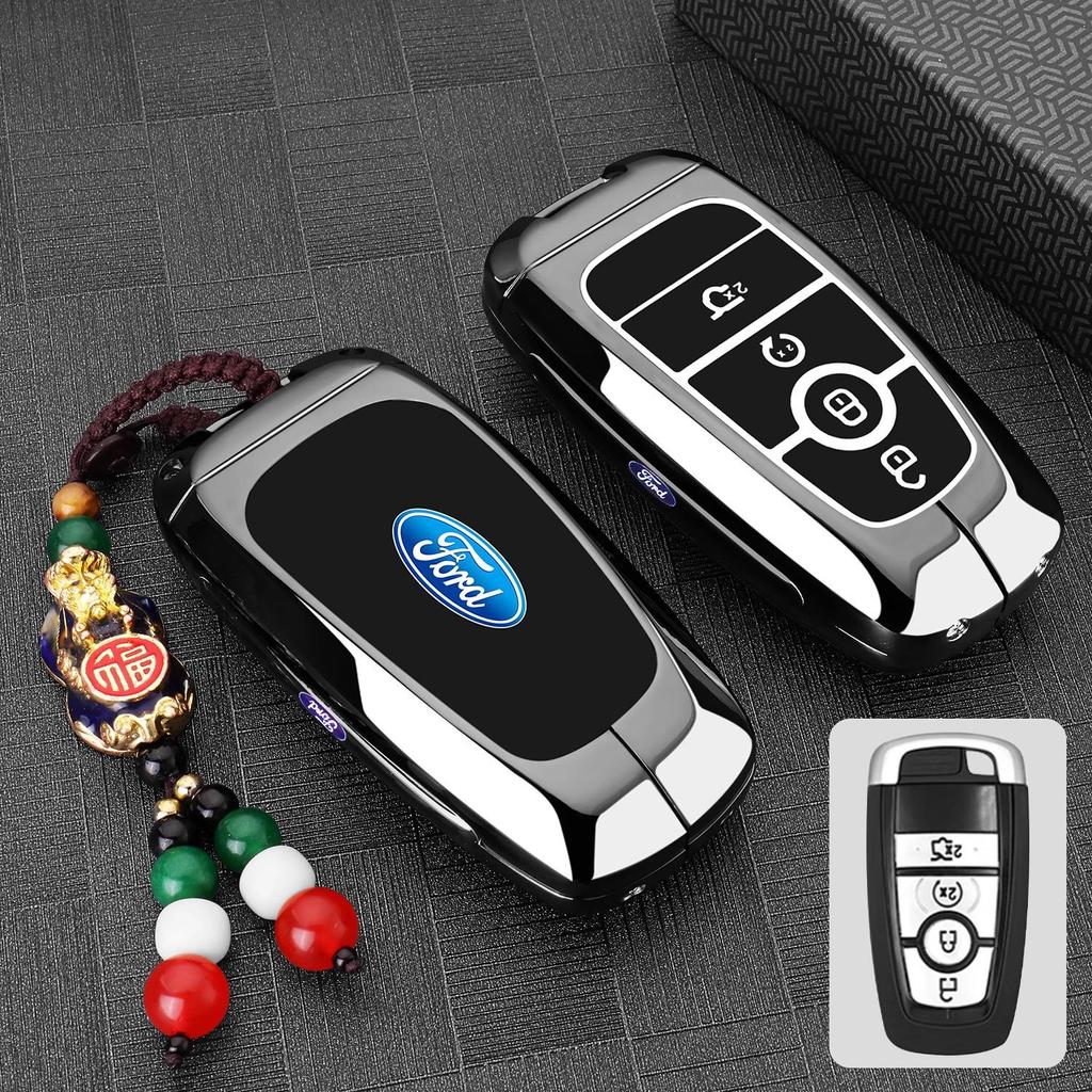 Funda para llave Ford Mondeo 2025 Edición Deportiva de Lujo con Hebilla Metálica a Presión