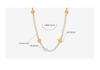Vintage-Inspired Noble 'Fu' Pendant Freshwater Pearl Necklace - Personalized Jewelry In 18K Gold-Plated Titanium Steel