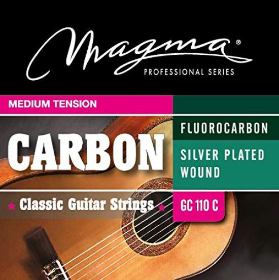 

Magma Strings Carbon Classical Guitar Strings, Medium Tension, Made in Argentina, CARBON GC110C