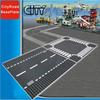 Non-Toxic Classic Building Blocks Base Plate City Street View Traffic Road Figures Construction Toys Bricks Plastic Parts Base Plate Gifts