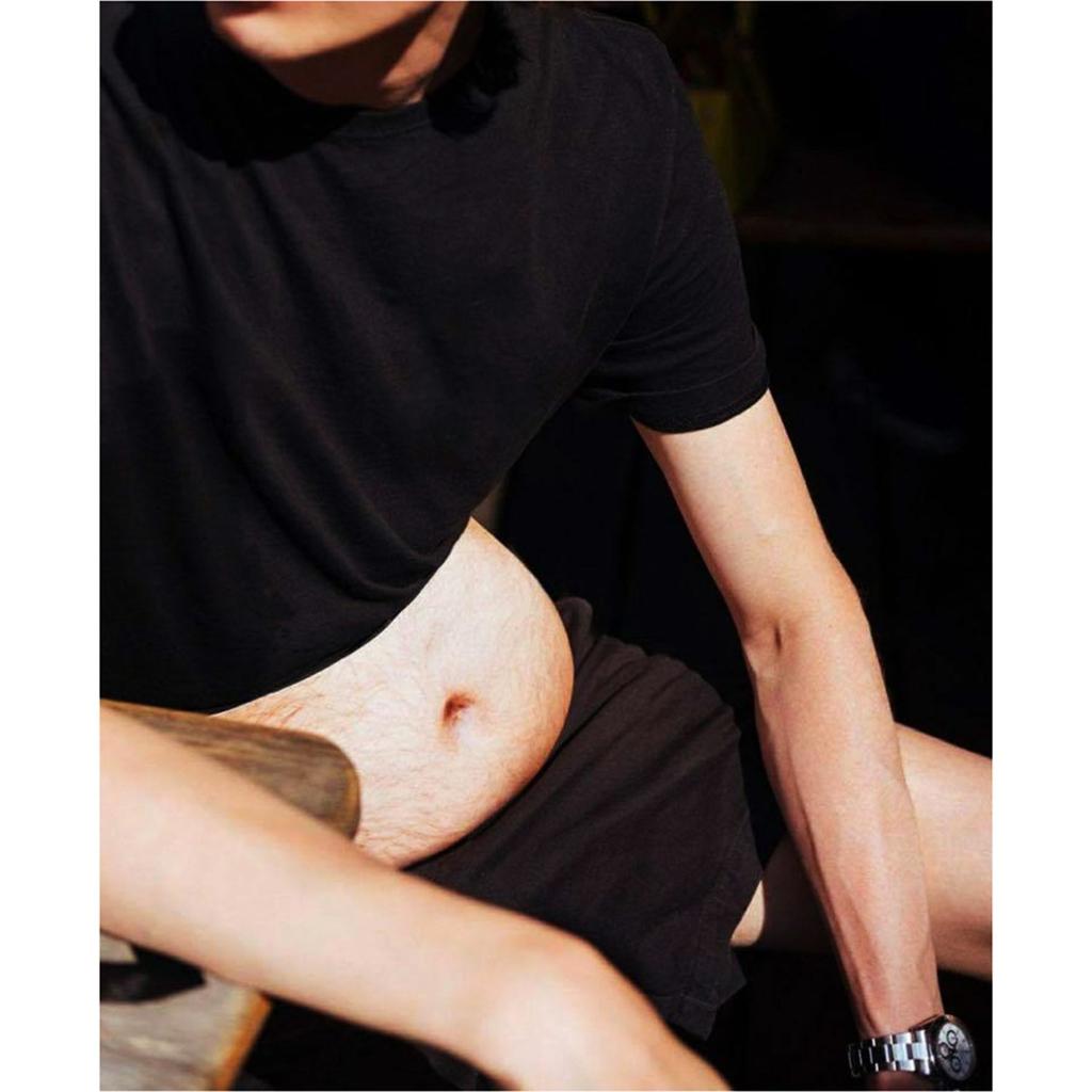 Dad Waist Waist Dad 3D Beer Belly Fat Popular Body Sports Funny Large Small Item Flesh Color [SUPERMOOM] Bag, Bag, Pouch, Bod, Design, Belly, Bag,