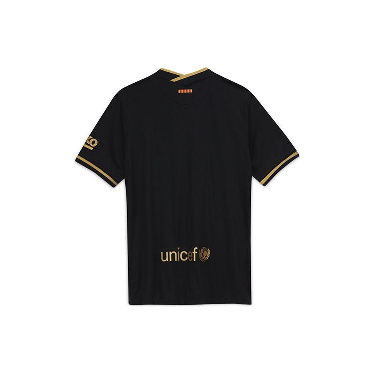 Nike FC Barcelona Venkovní fotbalový dres 20/21 sezóna Verze pro fanoušky Pánské topy Černá CD4231-011