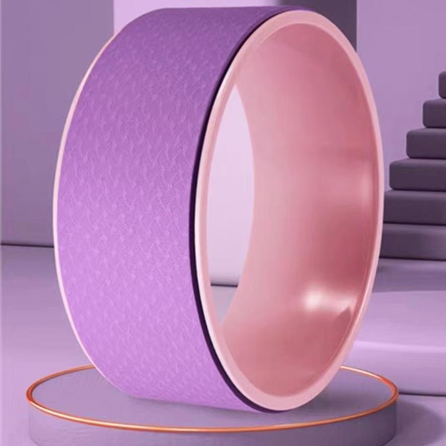 Yoga-Rad offener Rücken Yoga-Ausrüstung Fitness Yoga-Rad Rolle Schlaufe Zuhause Pilates-Kreis