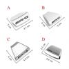 AABIE1 Car Steering Wheel Sticker Metal Logo Decoration For Mercedes Benz AMG GLC W203 W205 W206 W220 W211 W212 W201 W210 W108 E Class