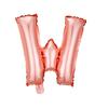 Skinny 32-Inch Rose Gold Letter Balloon Birthday Party Decoration Aluminum Film Balloon Silver Gold Helium Floating In The Air