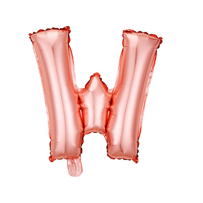 Skinny 32-Inch Rose Gold Letter Balloon Birthday Party Decoration Aluminum Film Balloon Silver Gold Helium Floating In The Air