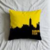 Bbanana Fish Anime Cushion Cover Inches Farmhouse Decor Home Throw Pillow Covers For Couch Decorations