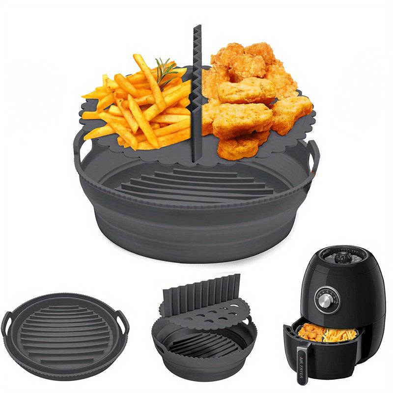 Air Fryer Multifunctional Liner Silicone Home Silicone Air Fryer Accessories Fryer Baking Pan Bread Moulds Baking Utensils