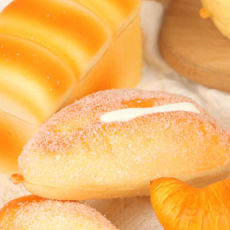 1Pc Simulation Pu Bread Toast Donuts Slow Rising Squeeze Stress Relief Toys