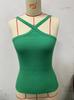 2025 European & American Sexy Halter Knit Tank Top - Slim Fit Women's Summer Fashion