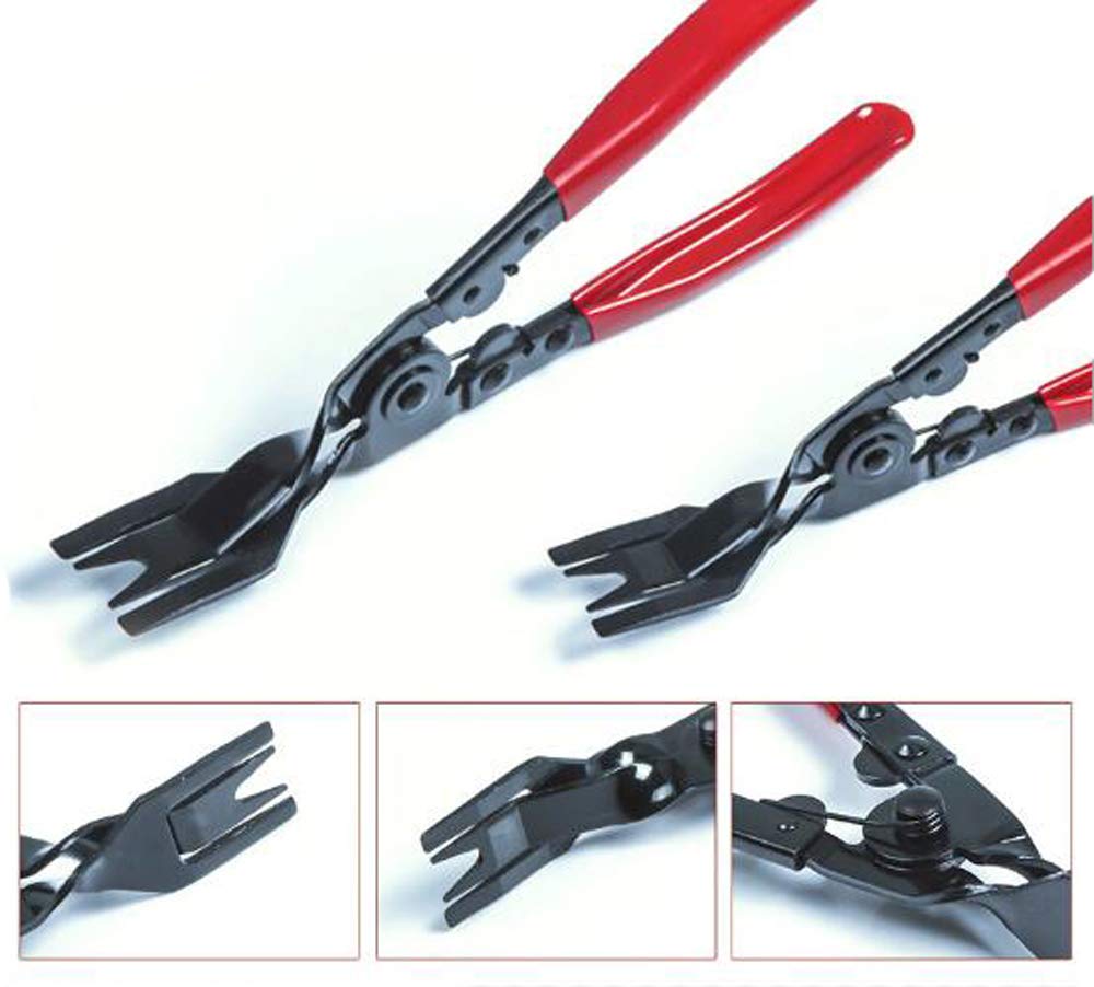HJ Interior Trim Removal Clip Clamp Tool, Interior Trim Removal Pliers, Panel Removal, Maintenance, Automotive Repair Tool