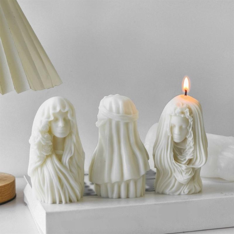 Flexible Robuste Silikonform Wohnaccessoire Tragbar für Göttinnenfigur Gipskunst Leicht zu Reinigen Detailerfassung