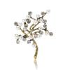 Fashion Small Fresh Pearl Wishing Tree Brooch Temperament Elegant Women'S Dress Cheongsam Corsage Jewelry Plant Pin