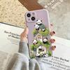 Panda silicone Phone Case for For Xiaomi Redmi Note 14 13 12 11 10 9 8 7 14 Pro Plus 4G 5G Anti-Scratch Slim Fit Trendy Cover