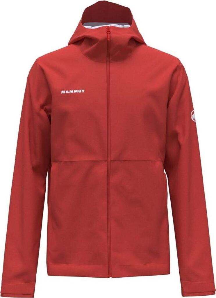 Jachetă cu glugă hardshell ușoară Mammut Linard pentru bărbați (1010-31490) mammut roșu