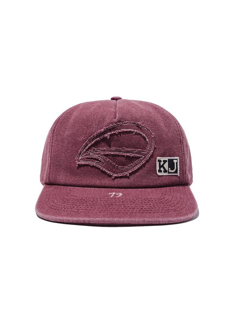 KIJUN Orbit Camp Cap Unisex Wine