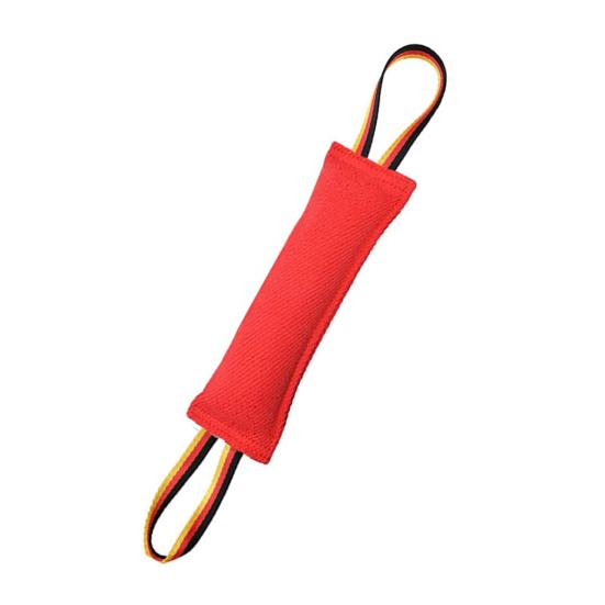 

Dog Tug Toy Tear-Resistant Large Dog Bite Pillow Interactive Play Accessory Indoor Outdoor Pet Training Equipment червоний