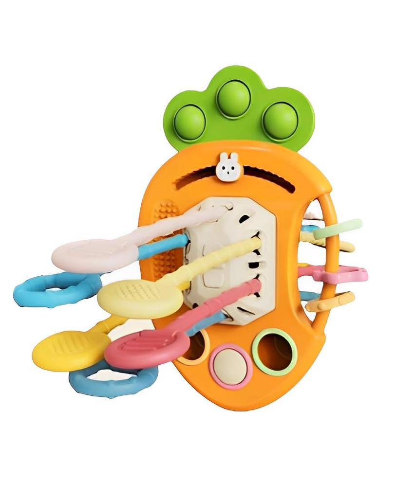 Across Rainbow Carrot Toy Baby Toy 0 Years Old 1 Year Old 2 Years Old 3 Years Old 4 Years Old 5 Years Old Educational Toy Fingertip Play Development
