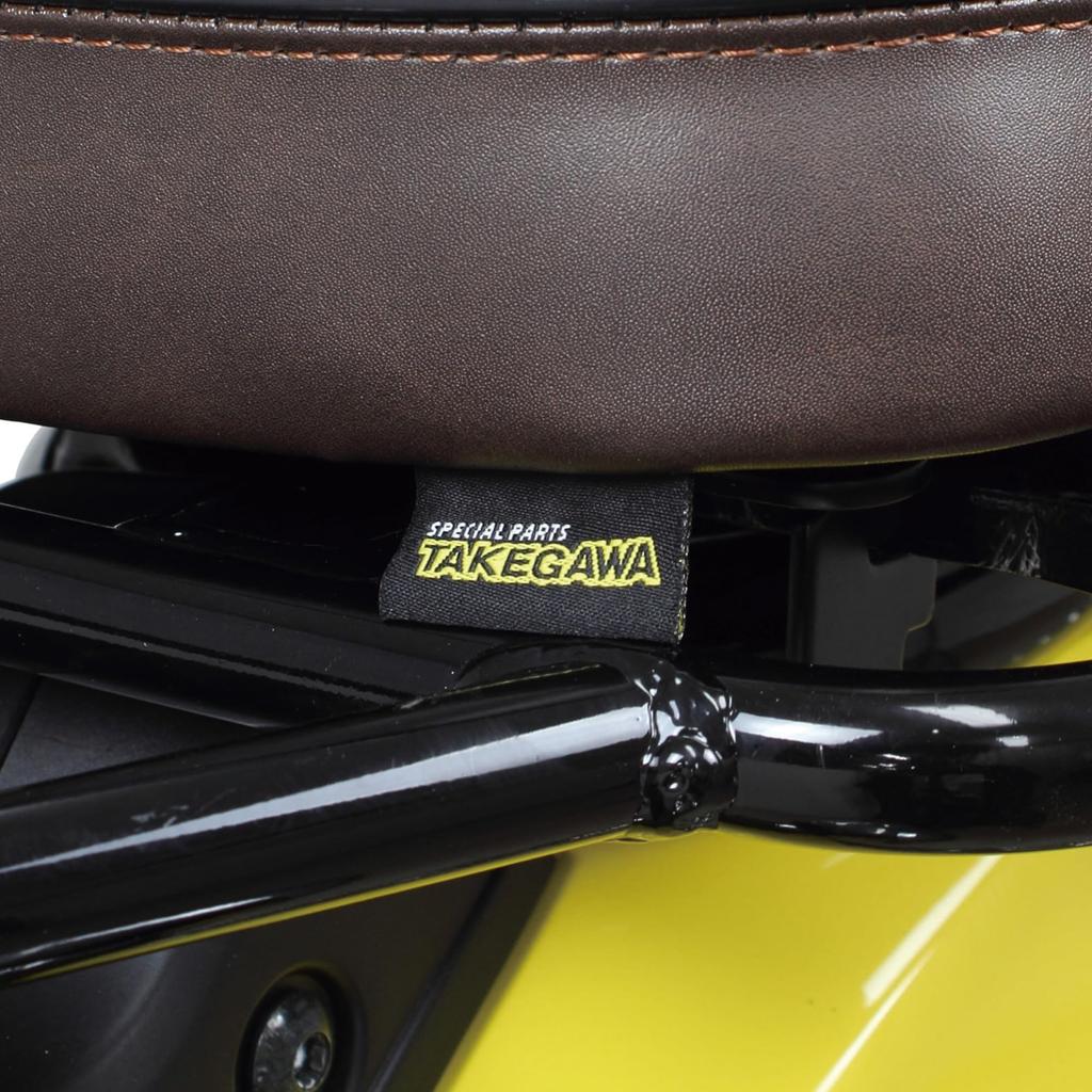 Special parts TAKEGAWA Classic Pillion Seat for Super Cub and Cross Cub 110 (Dark Brown/Easy Removal) 70/90/110 09-11-0393