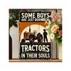 RetroHaven Vintage Metal Tractor Wall Decor Sign - Rustic Farmhouse Art 11.81x7.87inch, Durable Indoor Outdoor Decor