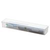 Compact Multifunctional Transparent Toothbrush and Toothpaste Travel Storage Box