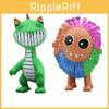 Fun And Colorful Smiling Animal Poppi Time Figure With Rotating Head And Base For Kids And Collectors
