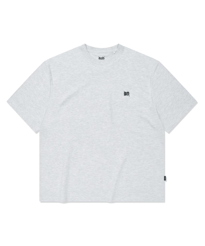 BROWNBREATH Delivery Tag Tee - Ash