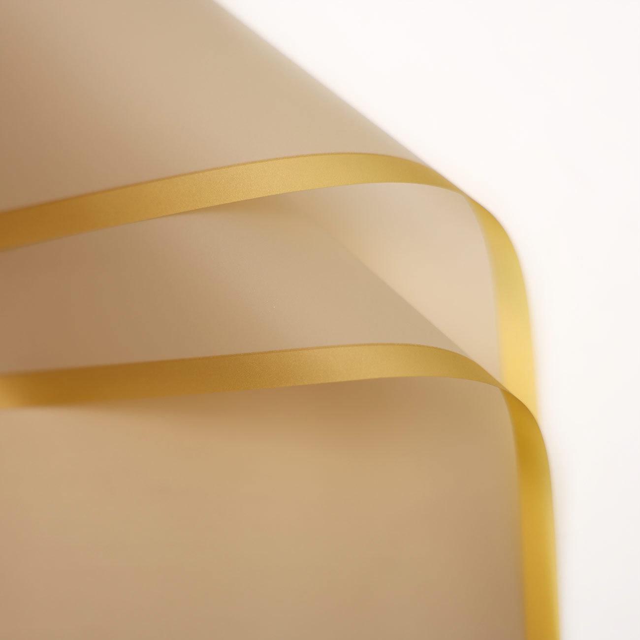 Gold-Rimmed Jelly Mask with Floral Wrap Rose Bouquet