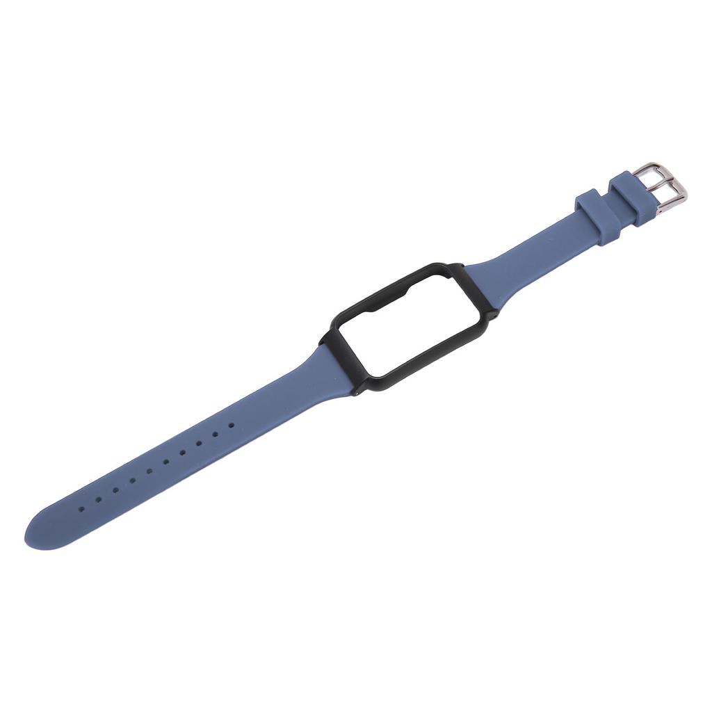 Watch Band Strap with Case Replacement Silicone Wristbands Band Watch Accessory for Oppo Free