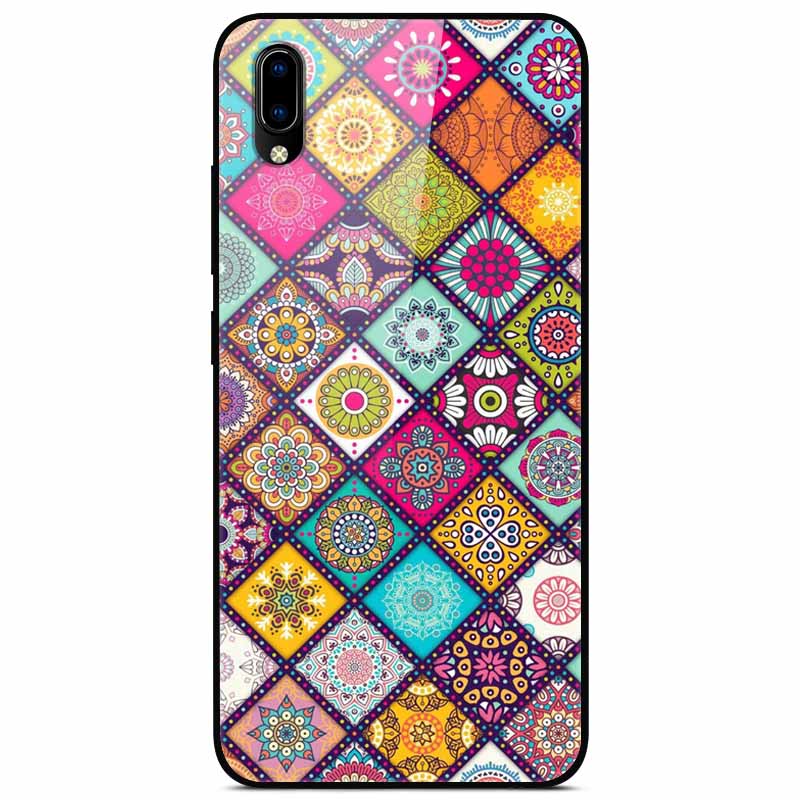 Für vivo V17 Hüllen V17 Pro Gehärtetes Glas Harte Rückseite Für Vivo V15 Pro Handyhülle Coque Für Vivo X50 Pro Lite Hülle X 50Lite