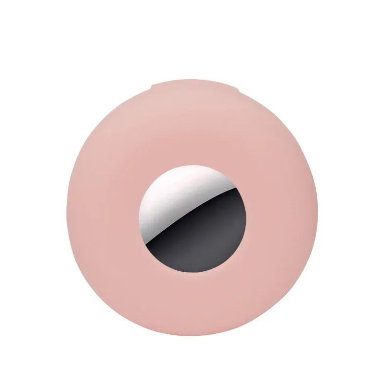 

Силиконовый чехол для Airtag, чехол для ошейника для собак, защитный чехол для трекера от потери, аксессуары для домашних животных розовый