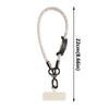 Fashion Diamond Mobile Phone Lanyard Nylon Anti-lost Phone Wrist Straps Simple Universal Phone Chain