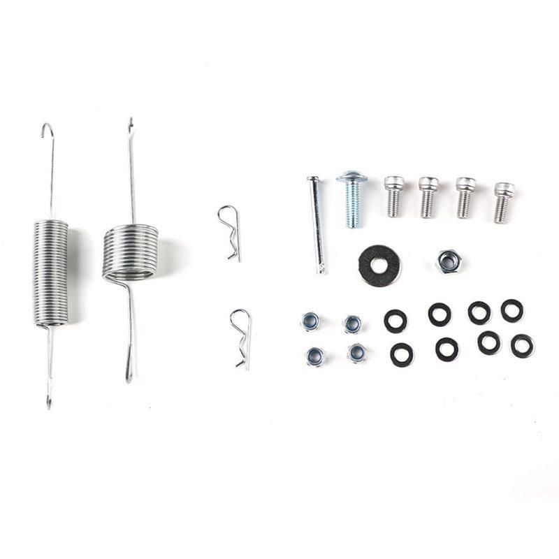 Fit For GM700R4 304147 Throttle Cable Bracket Mount Kit tallation Set Complete Hardware Spring Bolt