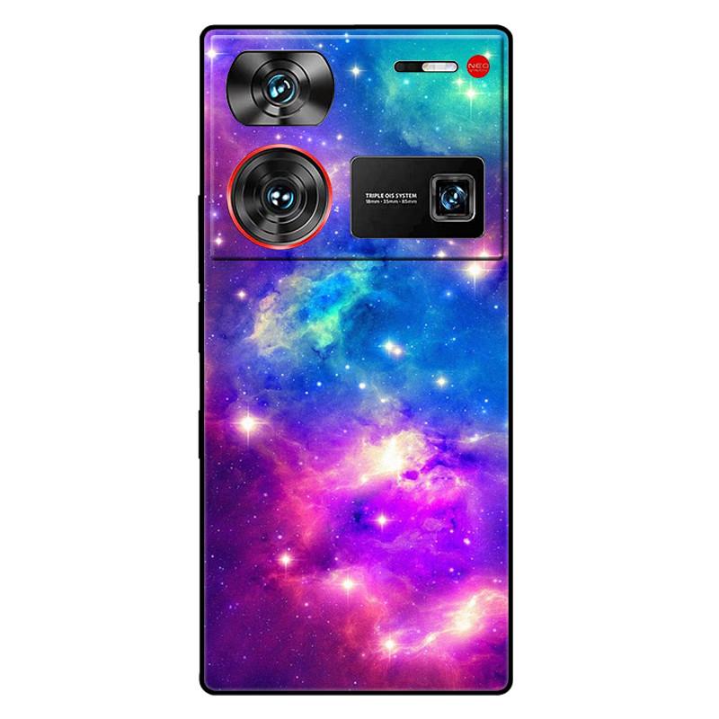For ZTE Nubia Z60 Ultra 5G Case Silicon Fashion Space Wolf TPU Painted Coque Funda for Nubia Z60Ultra 5G NX721J Cover Protective