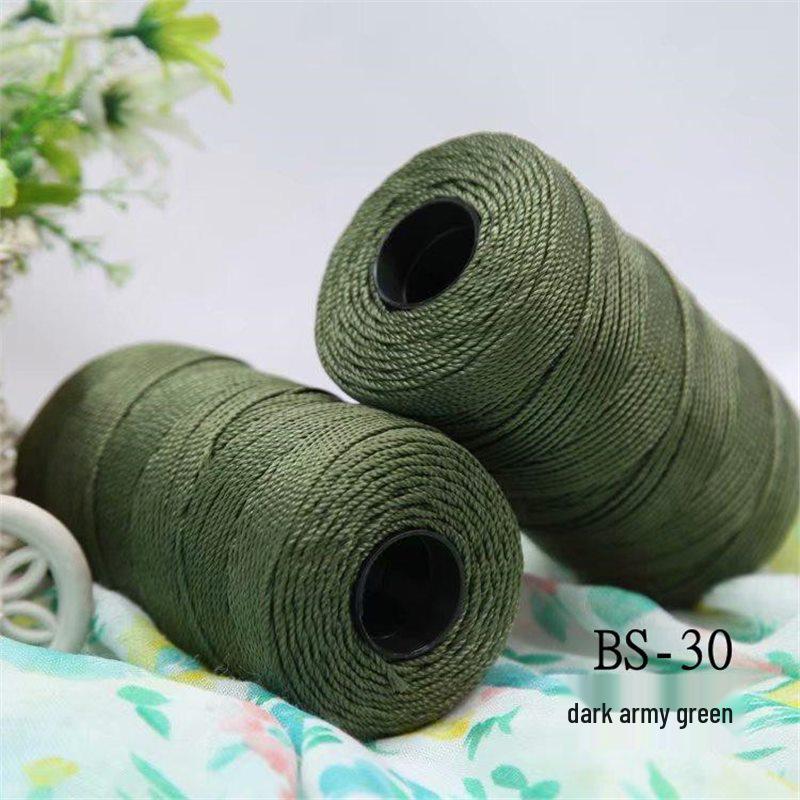 Příze z ledového hedvábí: Třívláknová příze pro ruční pletení a háčkování - Ideální na pantofle, tašky, čepice, návleky na hrnky a podsedáky do auta