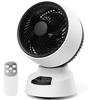 Swivel Quiet DC Energy Powerful 6 Speed Remote Timer Automatic Energy Room Air Clothes Japanese Instruction Manual Included and 360-Degree Circulator,