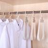 Student Dormitory Folding Hangers Save Space Wide Shoulder Clothes Hanger Portable Travel Business Trip Drying Clothes Seamless Hangers
