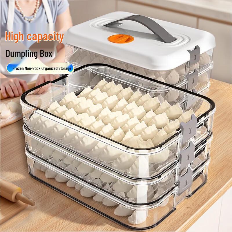 Jiabangshou Multi-functional Freezer Dumpling Storage Box