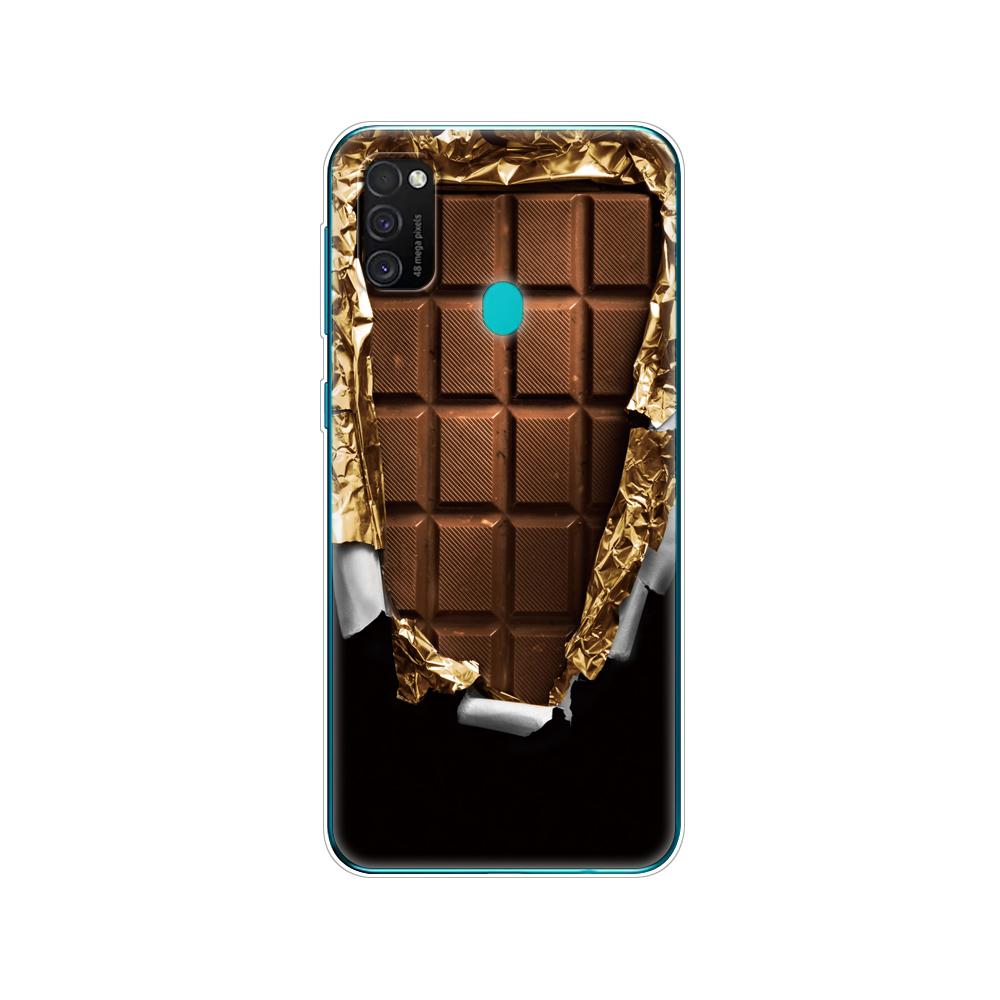 Pentru Samsung M21 Husa 6.4" Husa din silicon moale Tpu pentru Samsung Galaxy M21 M 21 SM-M215FZGUSER m215 Geanta din spate a telefonului Carcasa de protectie