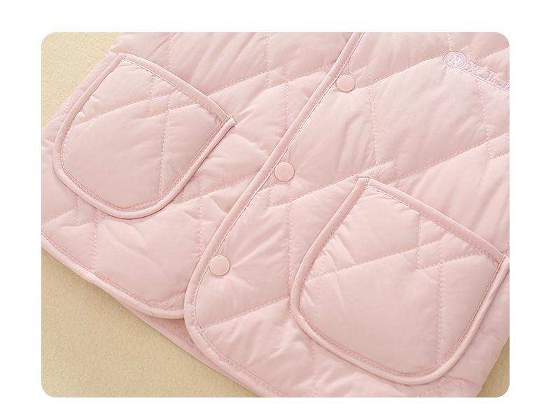 Children's Fleece-Lined Winter Vest: Warm & Thickened for Boys and Girls, Infant Class A