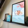 BuBu DuDu Cartoon Vintage Poster Klebende Retro Kraftpapier Aufkleber DIY Zimmer Bar Café Kawaii Raumdeko