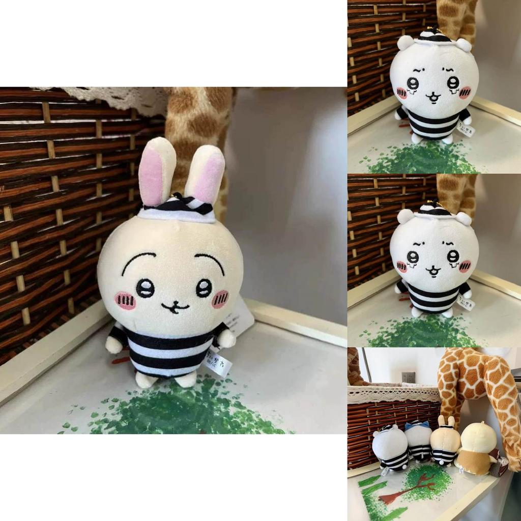 Chiikawa Hachiware Usagi Prison Series Plush Toy Keychain Cartoon Character For Collectors And Gifts