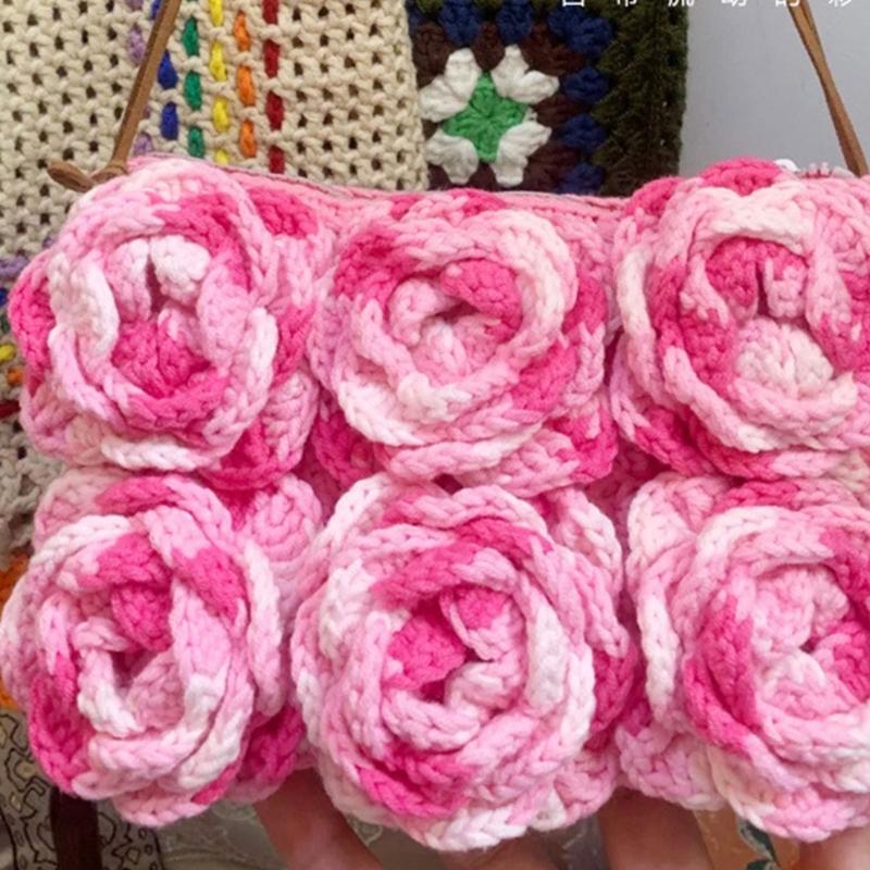 5Rolls Soft Dyed Acrylic Yarn 50grams Per Roll for Knitting Sweater Scarves Hat Blankets Baby Clothes Home Decoration