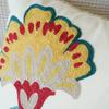 45X45Cm Flower Throw Pillow Cover Plant Embroidered Stamping Waist Cushion Cover Decor Home Decorative Pillowcase New